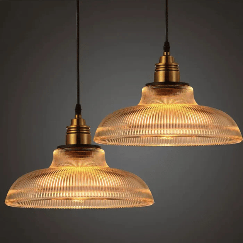 Lámpara colgante de vidrio elegante – Iluminación estilosa para su hogar