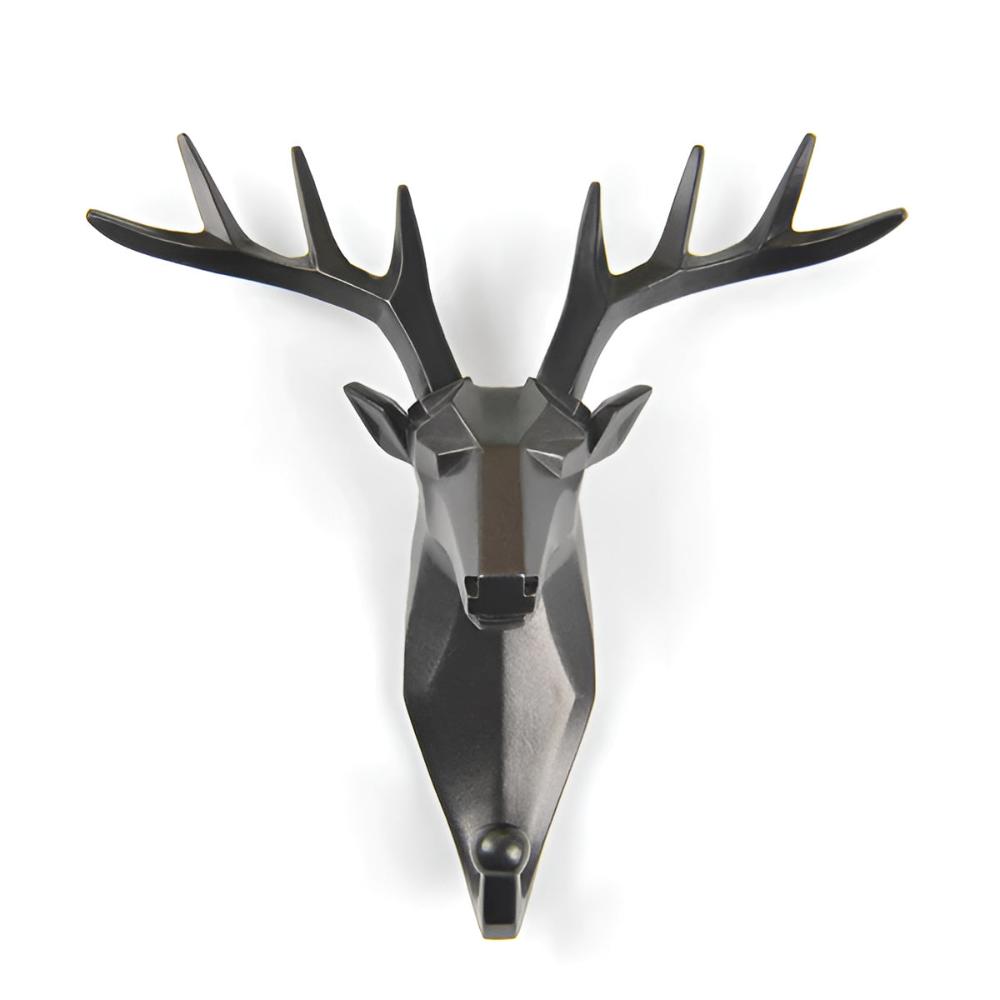 Soporte de Llaves de Pared con Cabeza de Animal