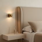 Luz de Pared Diabolo - Apliqué Escultural en Forma de Reloj de Arena con Iluminación de Doble Haz