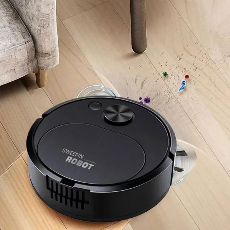 SmartClean - Aspiradora robot 3-en-1 para limpieza inteligente y sin esfuerzo en el hogar
