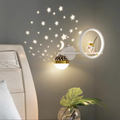 Lámpara de pared LED | Lámpara nocturna astronauta para interiores