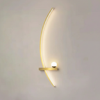 Luz de Pared LED Elegante – Aplique de Aluminio Moderno para Interiores del Hogar