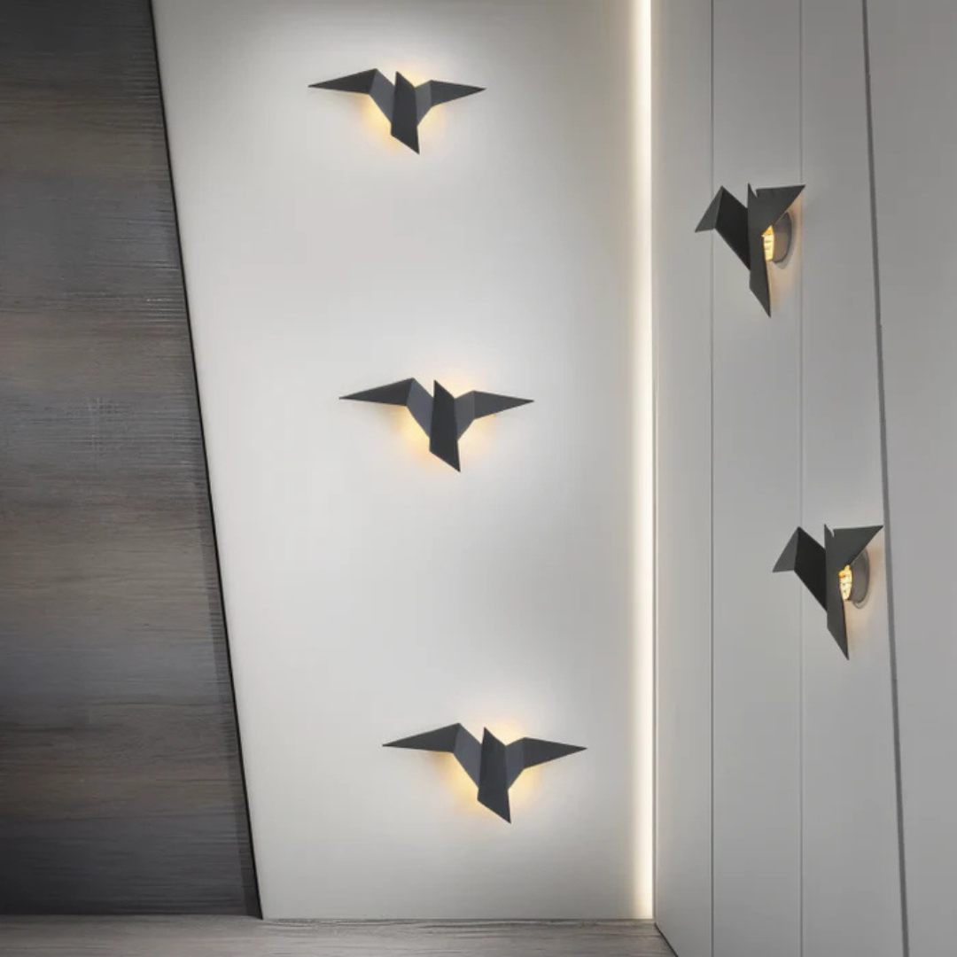 Aviora | Aplique LED en forma de pájaro