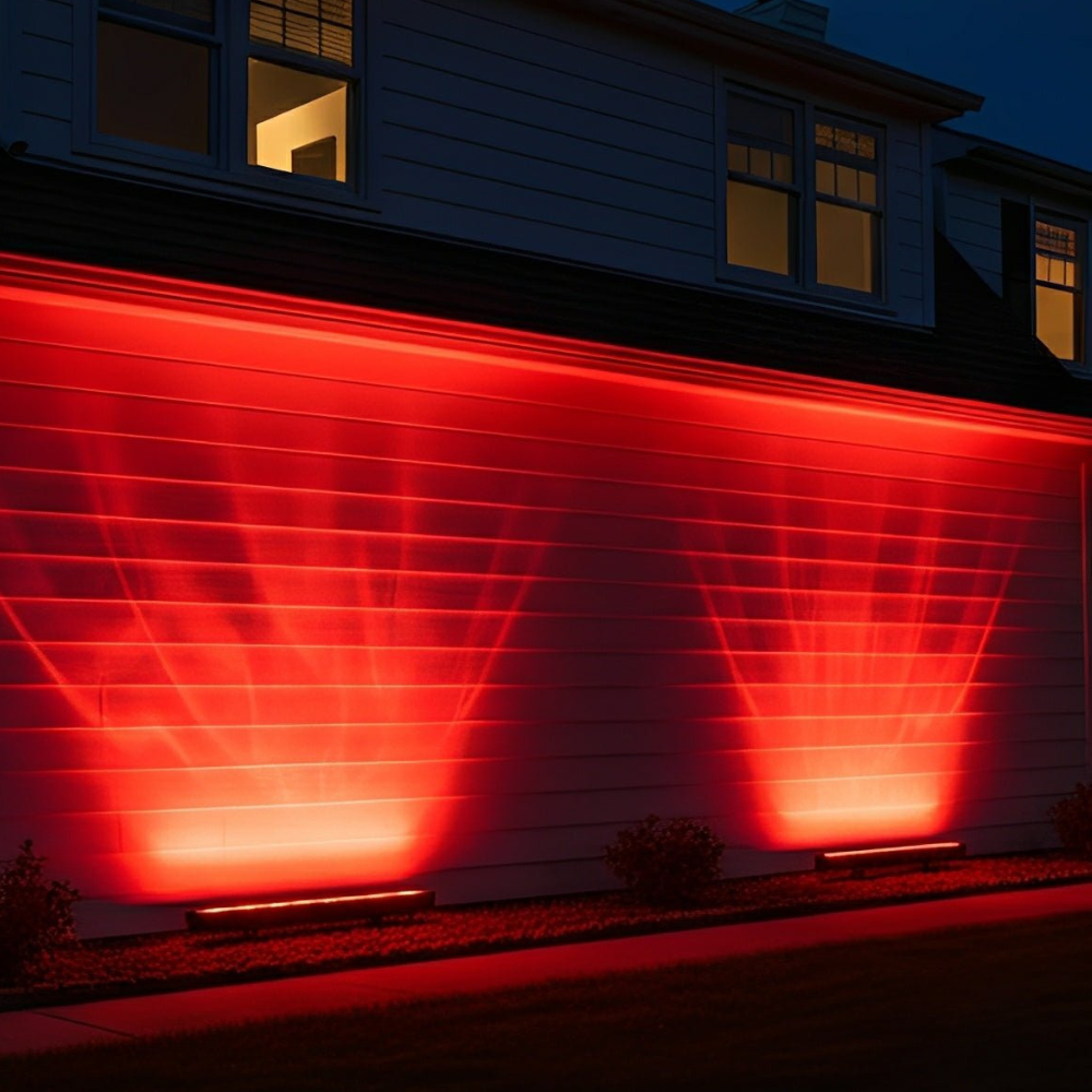 HaloWave | Fijación de Iluminación Exterior RGB Dinámico Vibrante