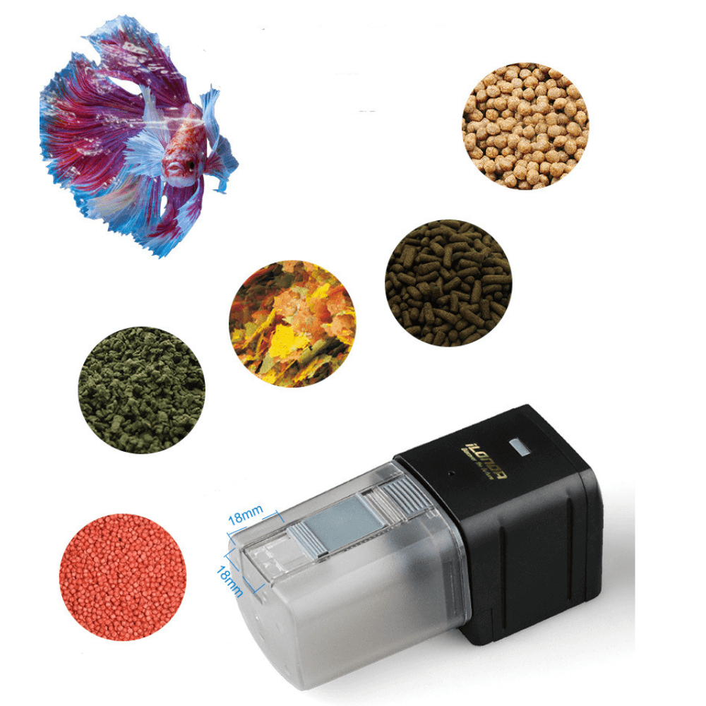 Dispensador de Comida para Peces Inteligente