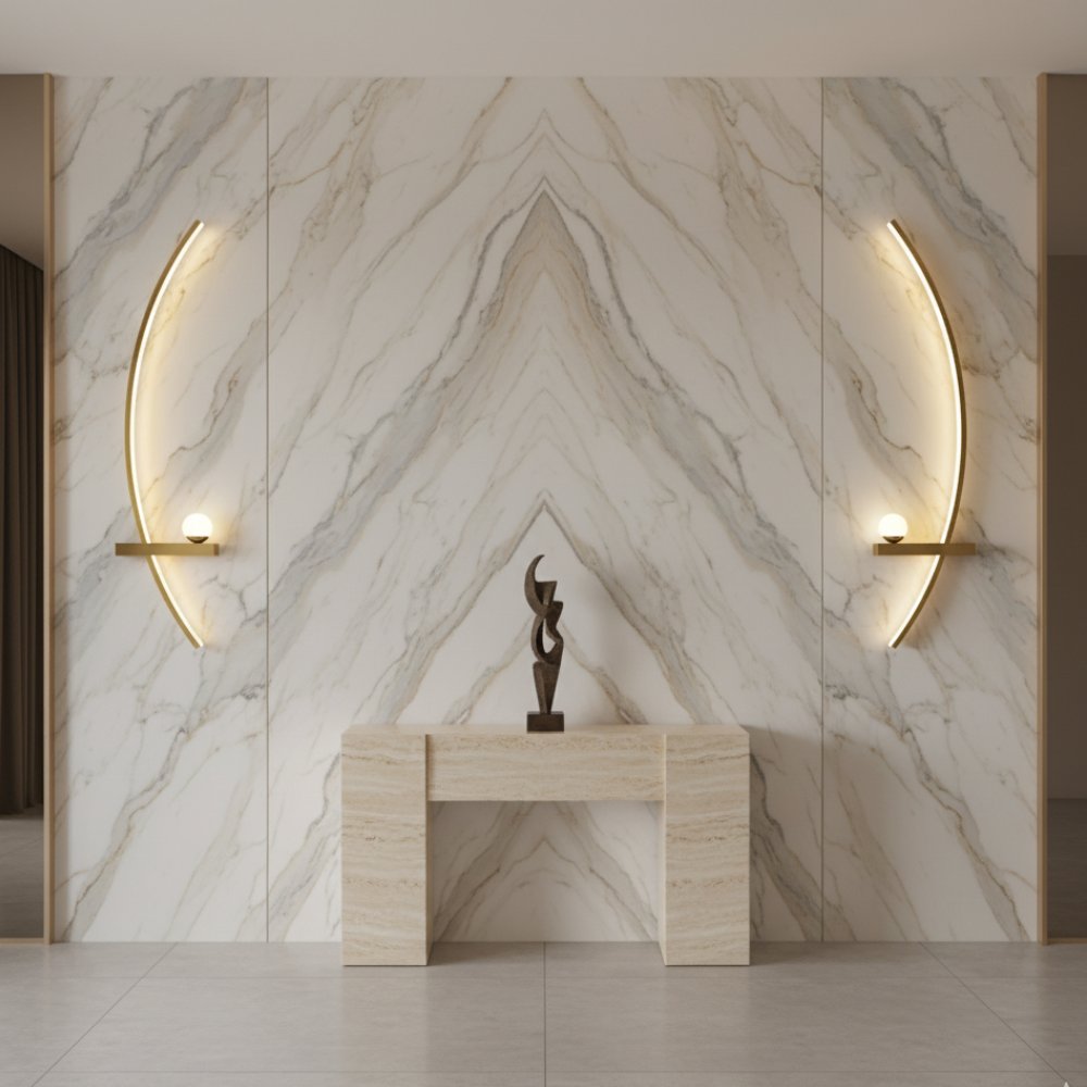 Luz de Pared LED Elegante – Aplique de Aluminio Moderno para Interiores del Hogar