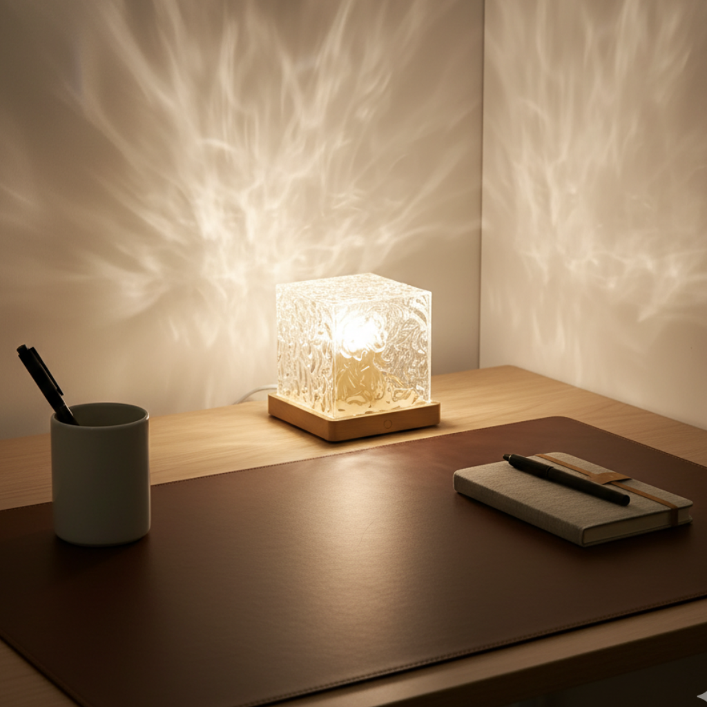 AuroraPrism | Caja de Luz LED Colorida y Encantadora con Patrones Personalizables