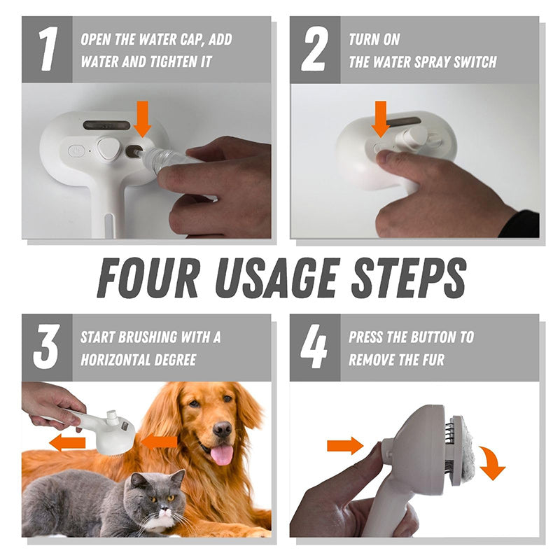 FellGlanz™ – Spray-Cepillo para Gatos | Pelaje Brillante, Cuidado Sencillo | 50% DESCUENTO