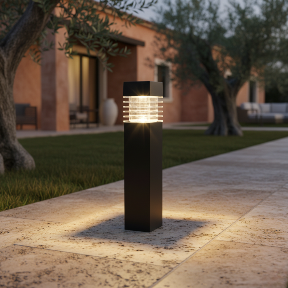 Luces de Sendero Solares Modernas | Diseño Ecológico LED Resistente a la Intemperie para Jardín o Patio