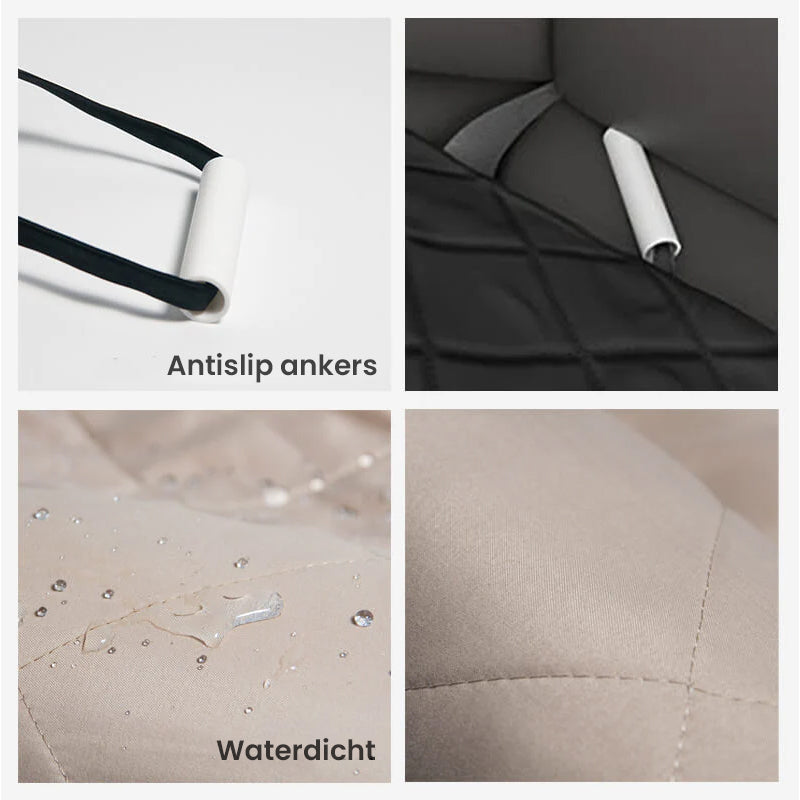 Gran Cama para Perros en el Asiento Trasero Impermeable
