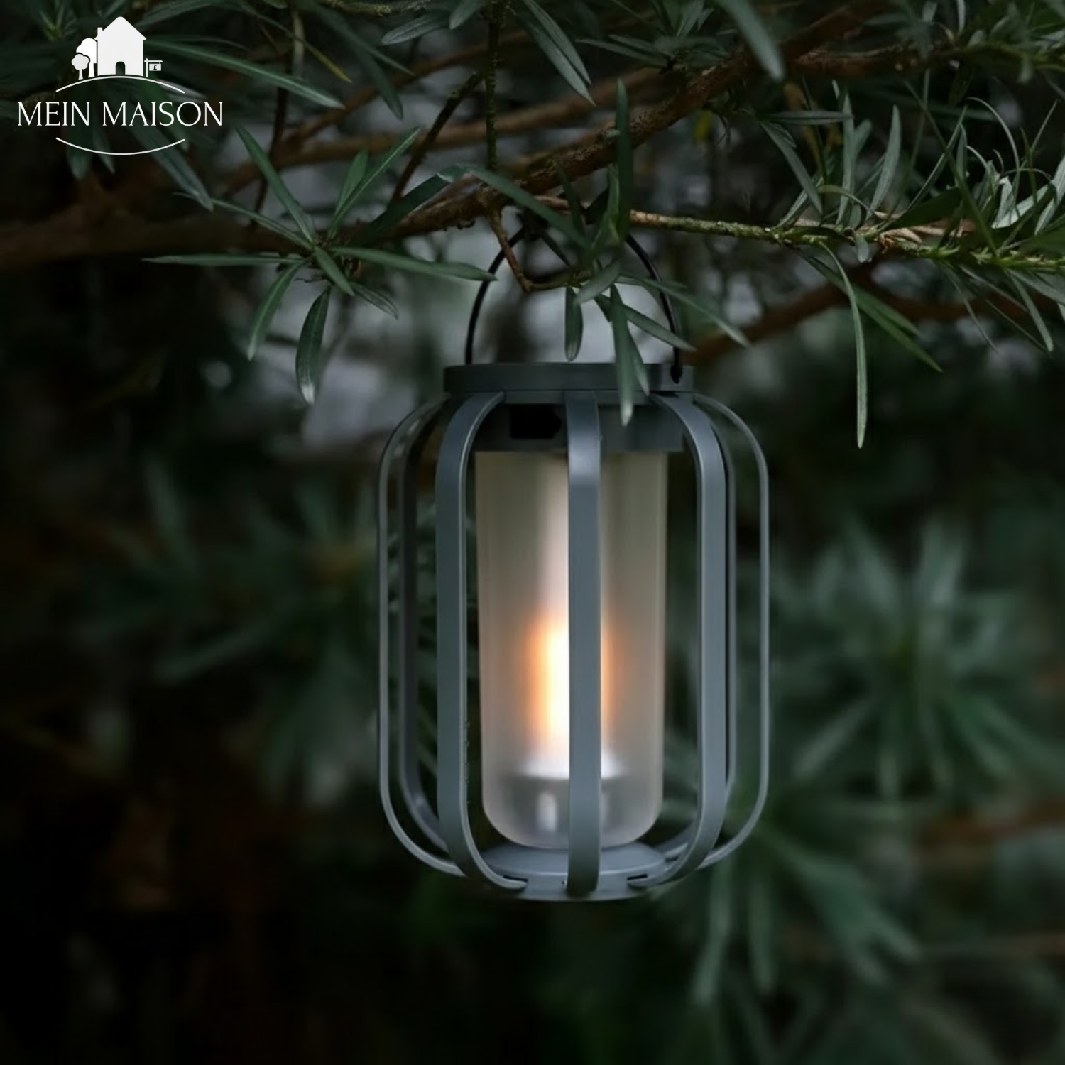 BurstGlow – ¡Lámpara solar con ambiente de llamas auténticas!
