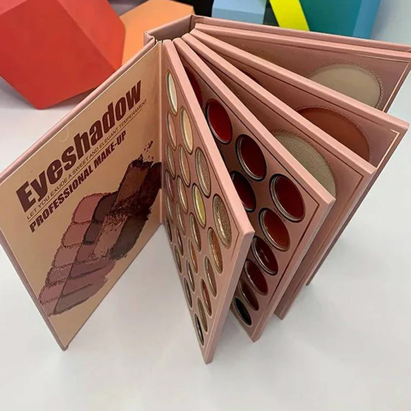 Libro de Maquillaje Mágico | Set de Paleta de Maquillaje Multifuncional de 67 Colores