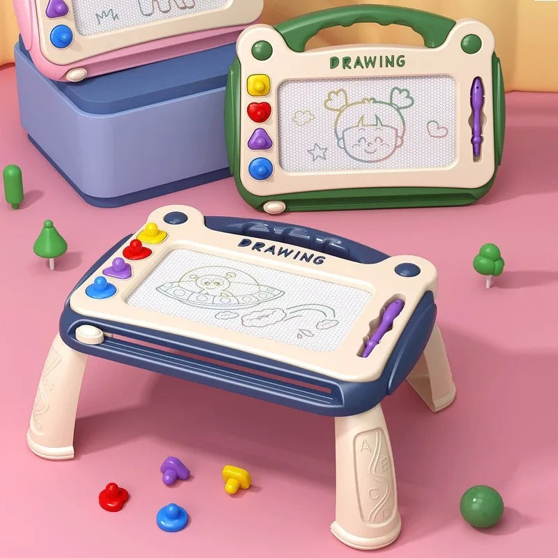 InspiDraw – Pizarra creativa de graffiti para niños con pantalla de dibujo reutilizable
