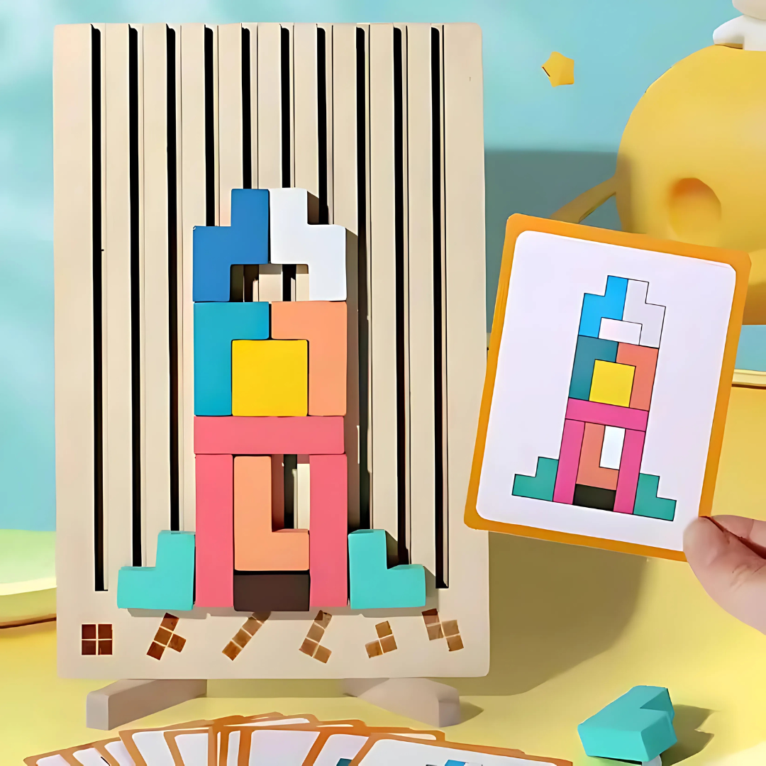 Juego de madera Montessori