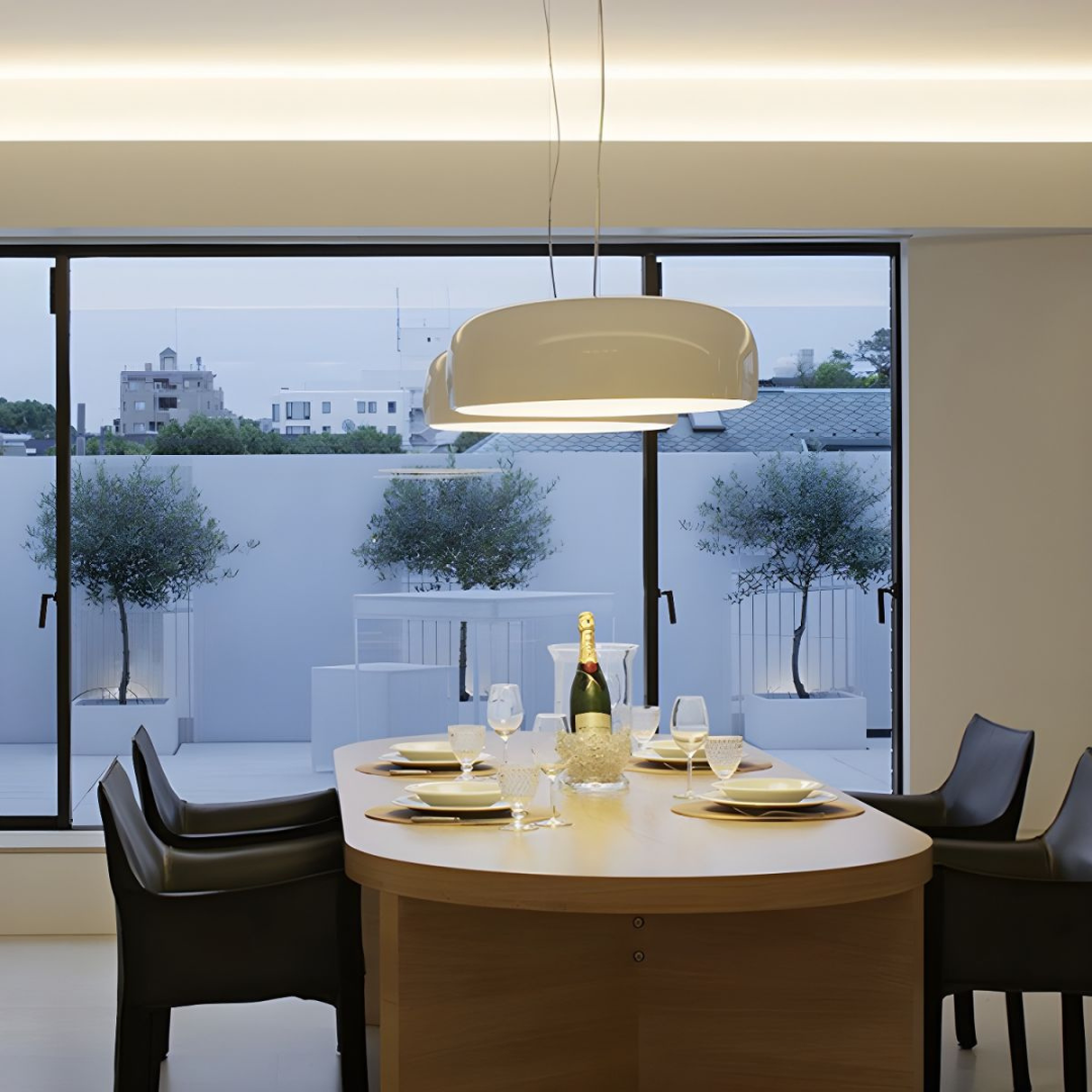 Lámpara colgante | Moderna redonda para el comedor y la sala de estar