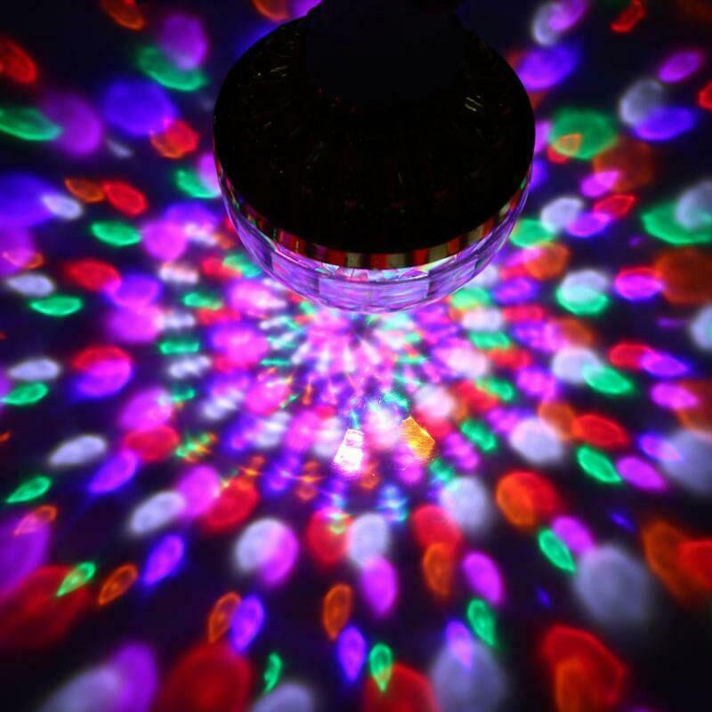 Lámpara Disco LED Colorida Rotativa