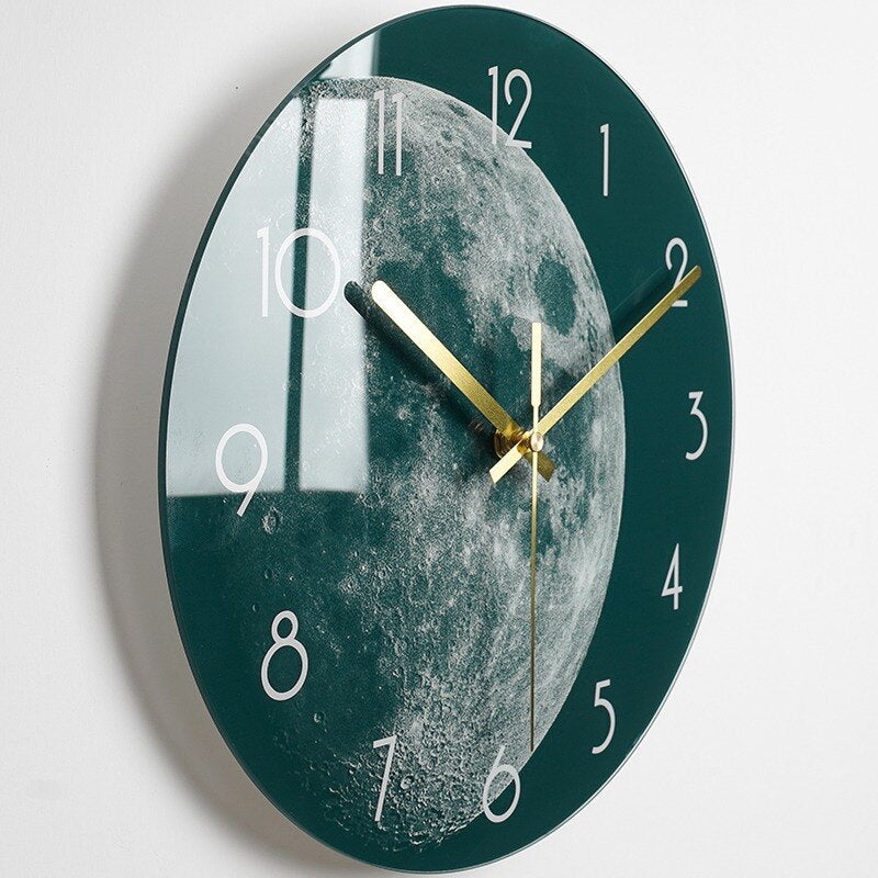 Lisslune | Reloj de Pared Elegante de Vidrio