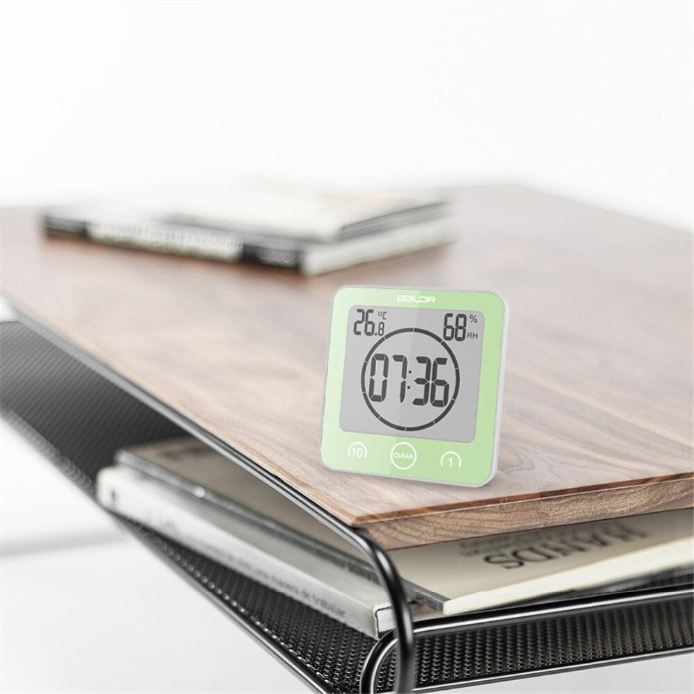 Reloj de ducha impermeable - ¡Siempre a tiempo, incluso en el baño!