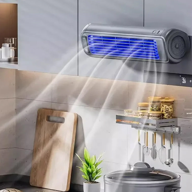 Lisslune | AirWave – Aire Acondicionado Portátil Recargable con 12 Horas de Autonomía