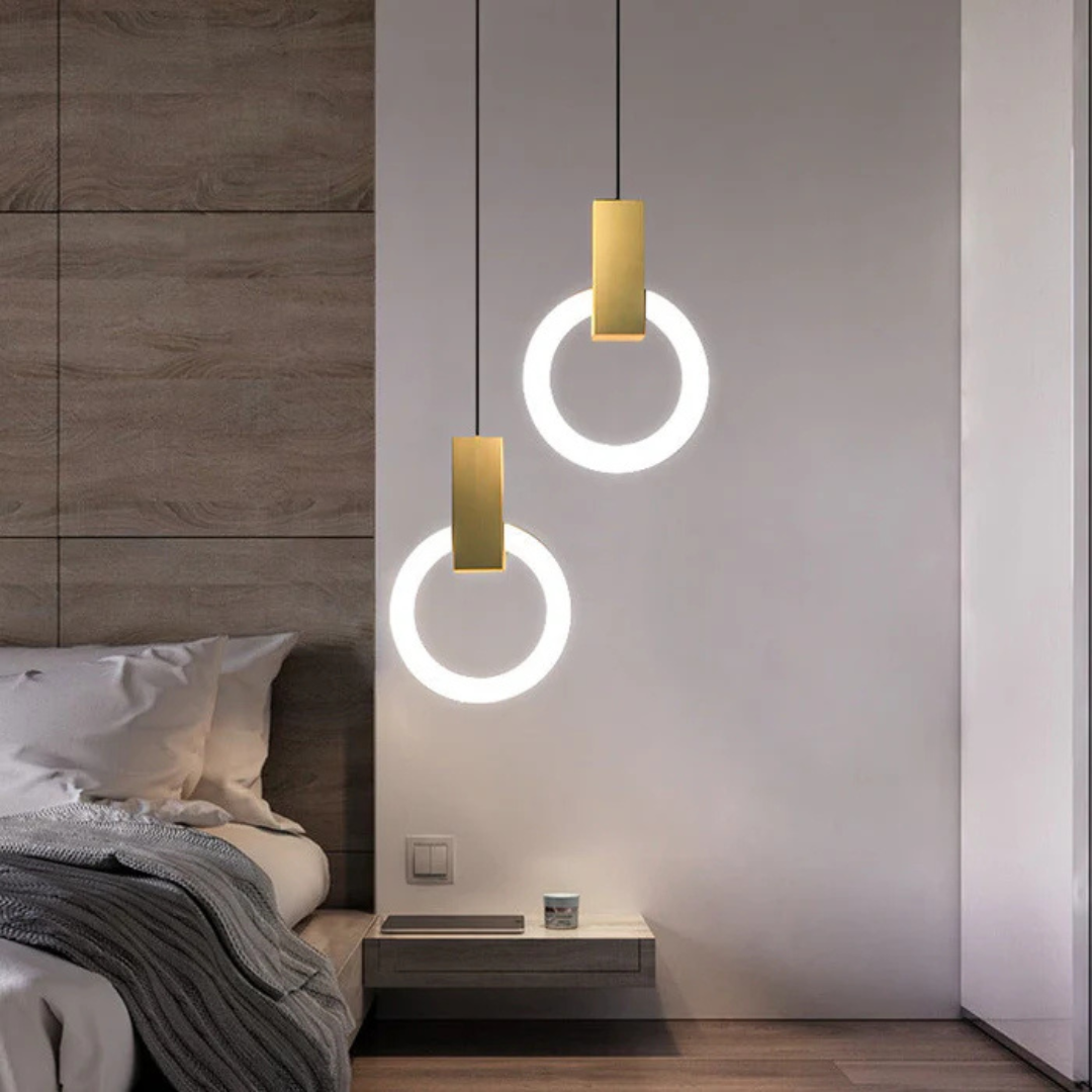 Lámpara colgante LED | Diseño escandinavo para interiores