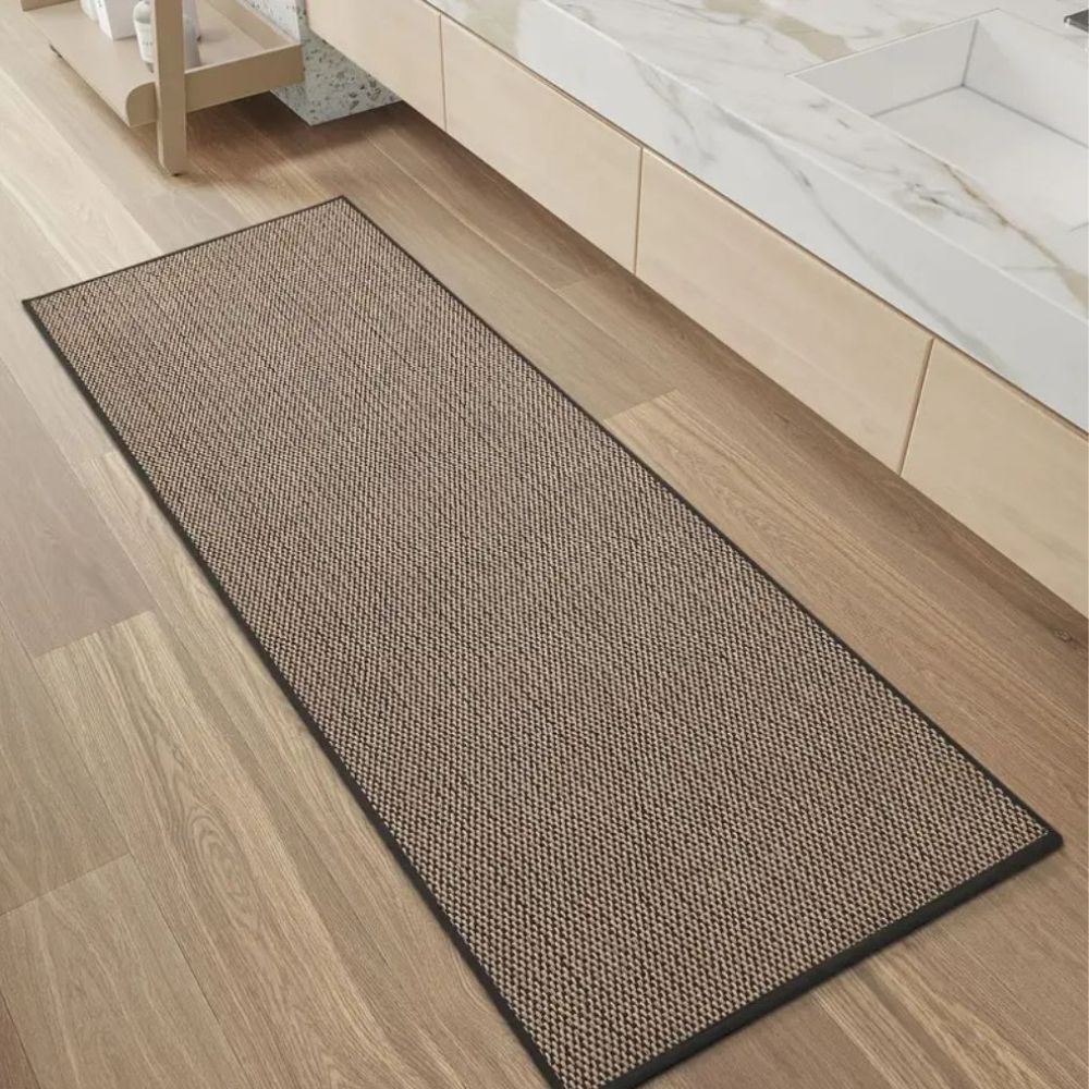 Alfombra de Baño Antideslizante de Confort Trenzado
