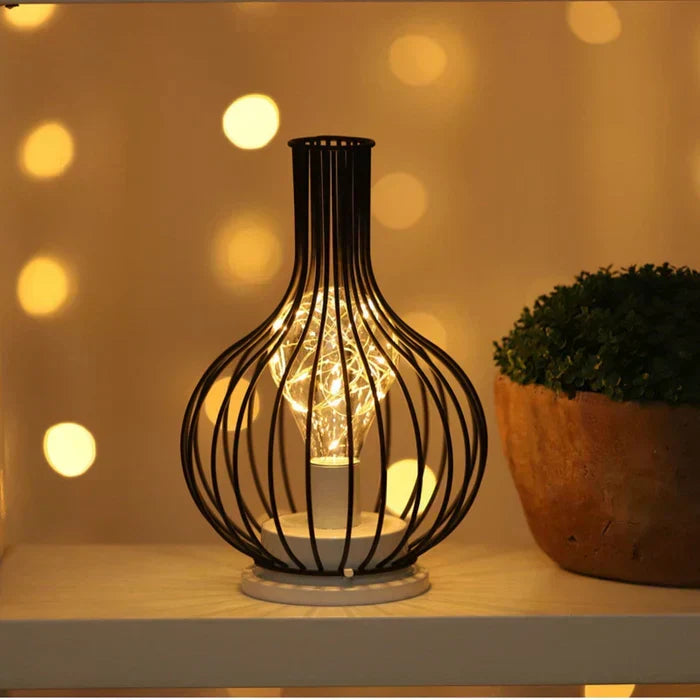Lámpara de mesa LED de metal para el hogar