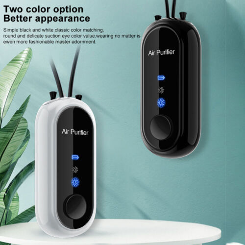 Collar Purificador de Aire Mini Personal | Purificador de Aire Portátil con Carga USB