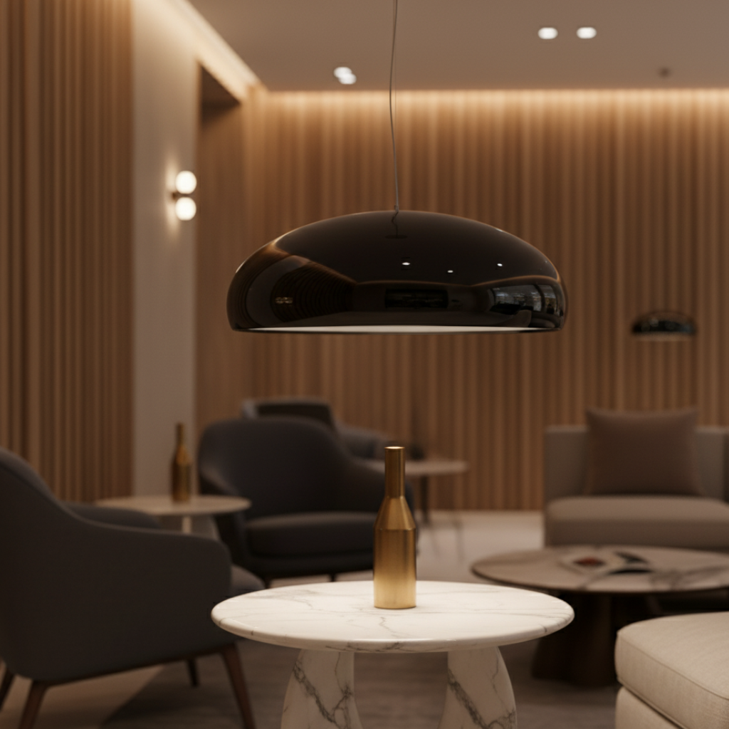 Lámpara Colgante de Metal Moderno - Fijación de Techo Ajustable para Cocina y Comedor