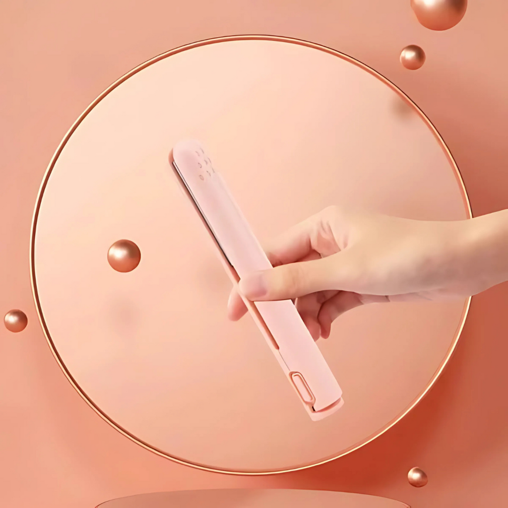 Plancha para el cabello | Mini herramienta de peinado para un cabello brillante