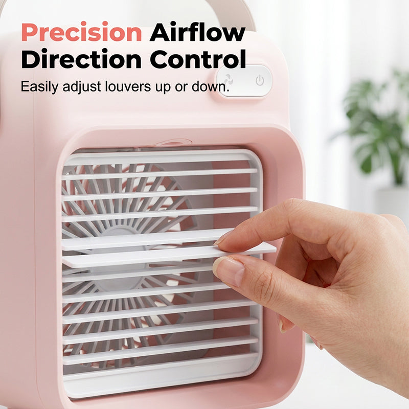 AeroMist — Ventilador de Nano-Niebla Portátil | 50% DESCUENTO