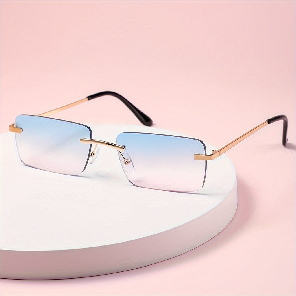 Gafas de Sol Sin Montura Elegantes – Modernas y Cómodas para Hombres