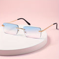 Gafas de Sol Sin Montura Elegantes – Modernas y Cómodas para Hombres