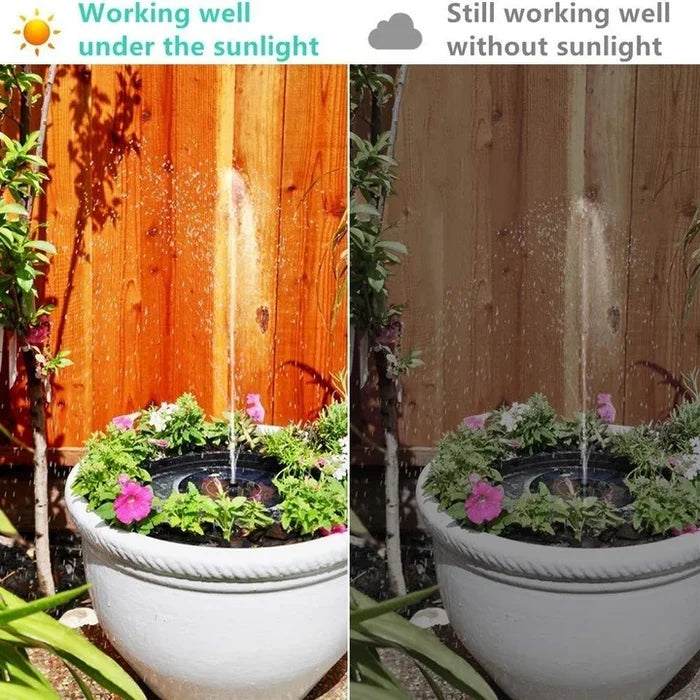 SolarFlow — Bomba de Fuente de Jardín | 50% DESCUENTO