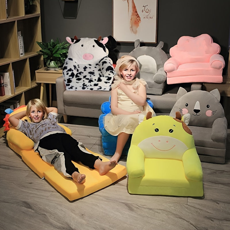 Sofá Plegable Acogedor para Niños - Para Diversión y Relajación