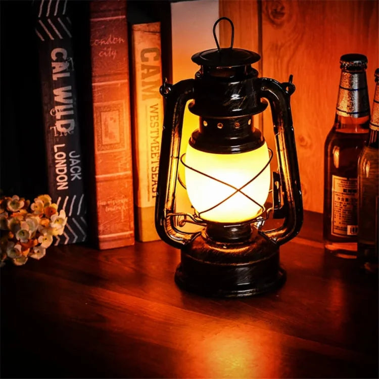 FlameGlow - Lámpara LED de Camping Recargable