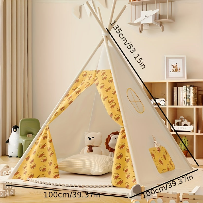 KiddieTipi Tienda Tipi Multifuncional - Tiendas Suaves para Interiores y Exteriores