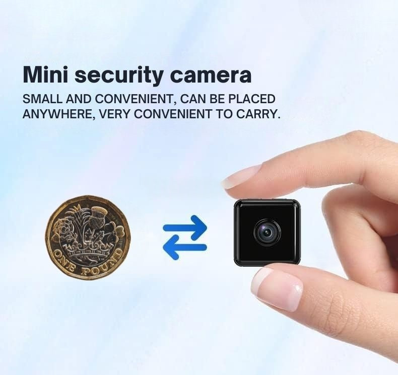 Kalsten | Cámara de Seguridad Inalámbrica WiFi 1080P | Resistente a la Intemperie, Controlada por App y Ideal para Vigilancia Interior y Exterior | Pequeña Cámara de Circuito Cerrado
