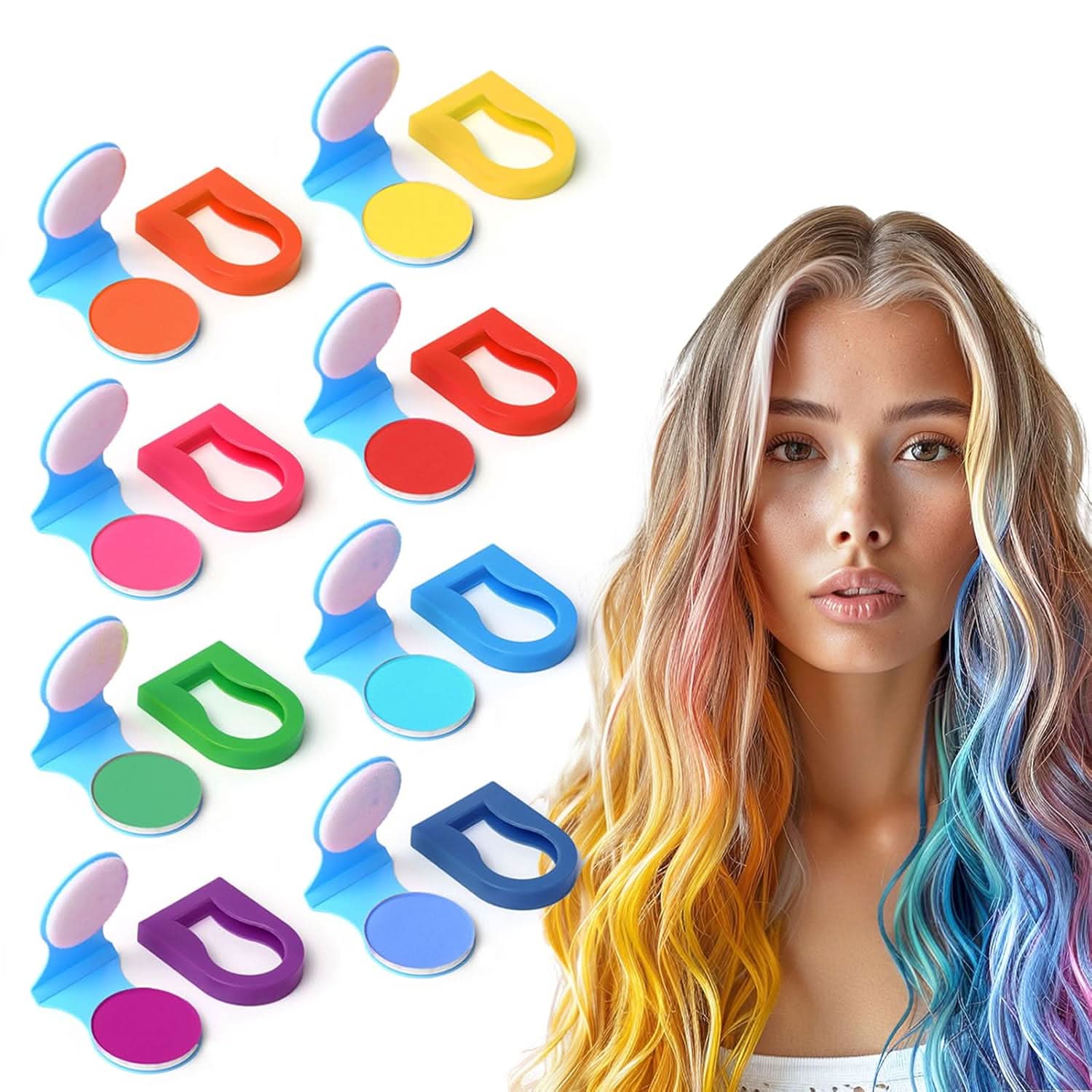 Coloración de cabello divertida y temporal en 5 segundos