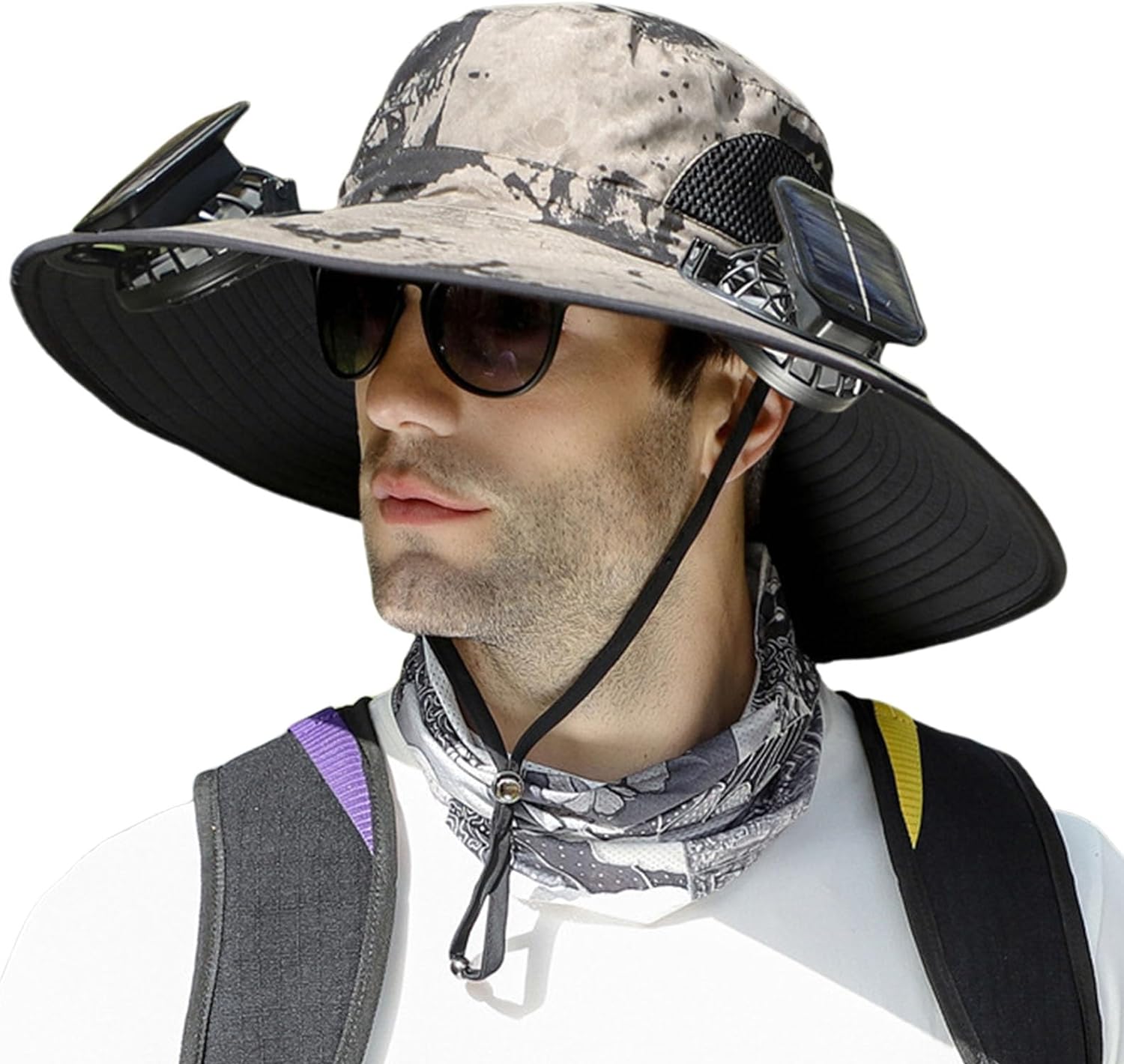 Sombrero Ventilador Solar