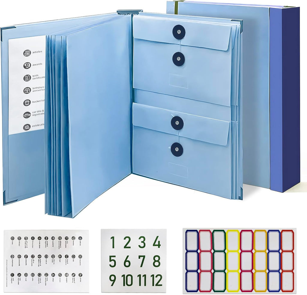 Folio Organizador de Documentos en Acordeón