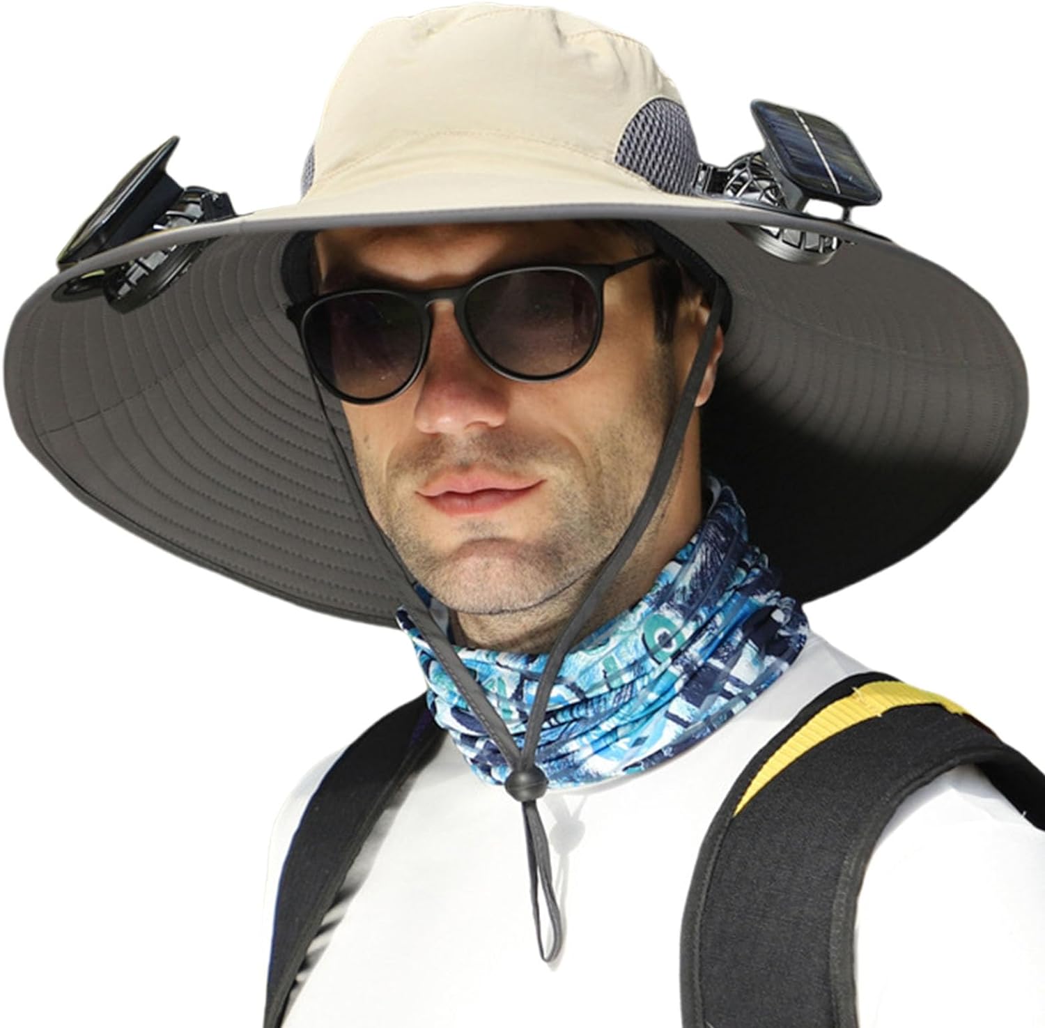 Sombrero Ventilador Solar