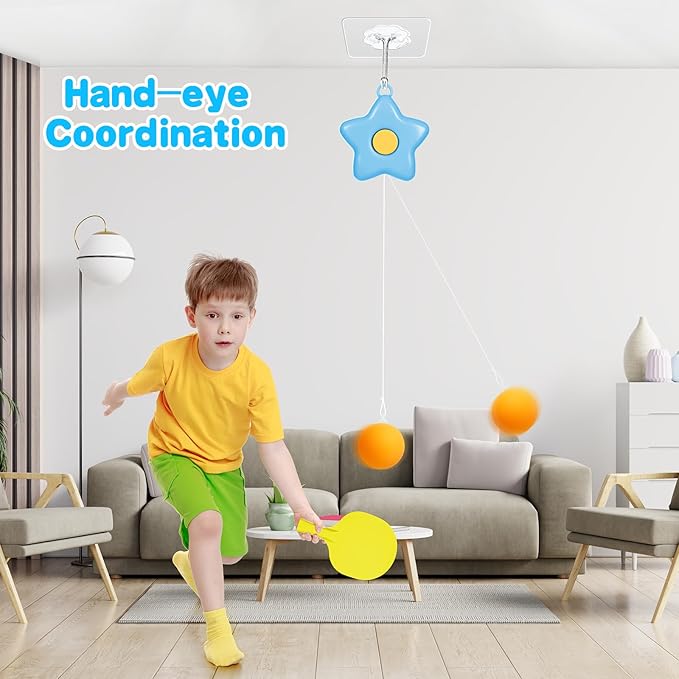 SwingPing – Set de Tenis de Mesa Colgante | 1+1 GRATIS