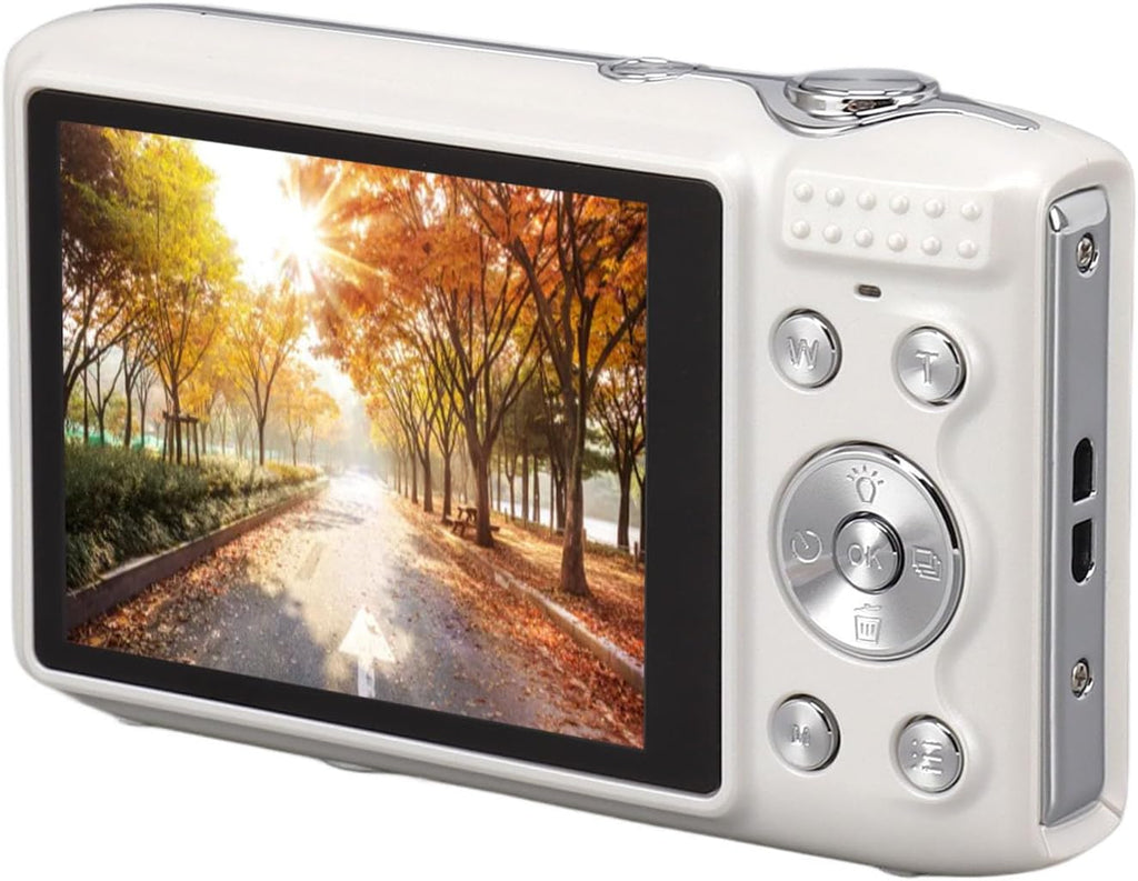 Cámara Digital Compacta 4K con Fotos de 58MP y Zoom 16X – Lumora