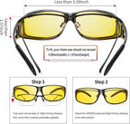 Gafas de Conducción Polarizadas de Visión Nocturna Jeremy – Gafas Antirreflejo para una Conducción Nocturna más Segura