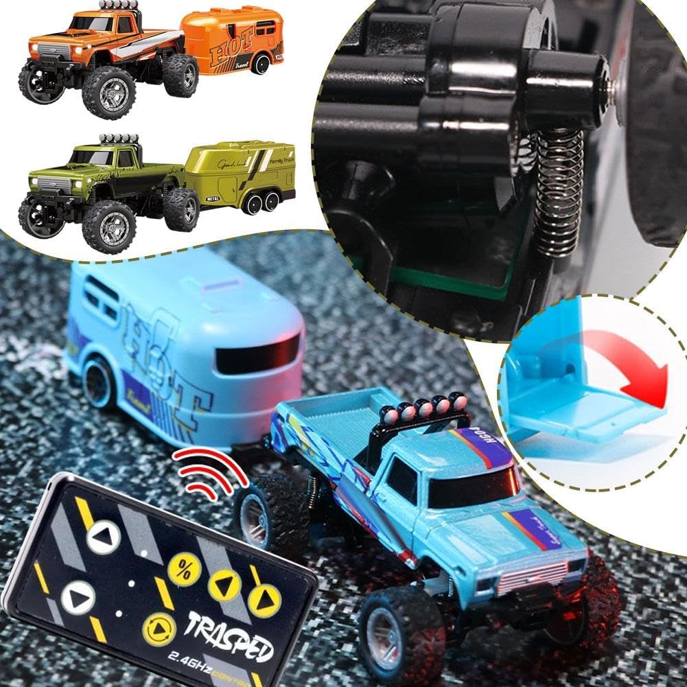 TurboTrail – Mini Camión RC Potente | 50% DESCUENTO