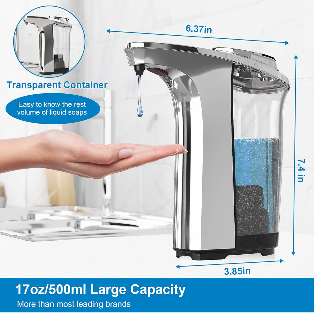 Dispensador Automático de Jabón para Platos Sin Contacto para Cocina y Baño