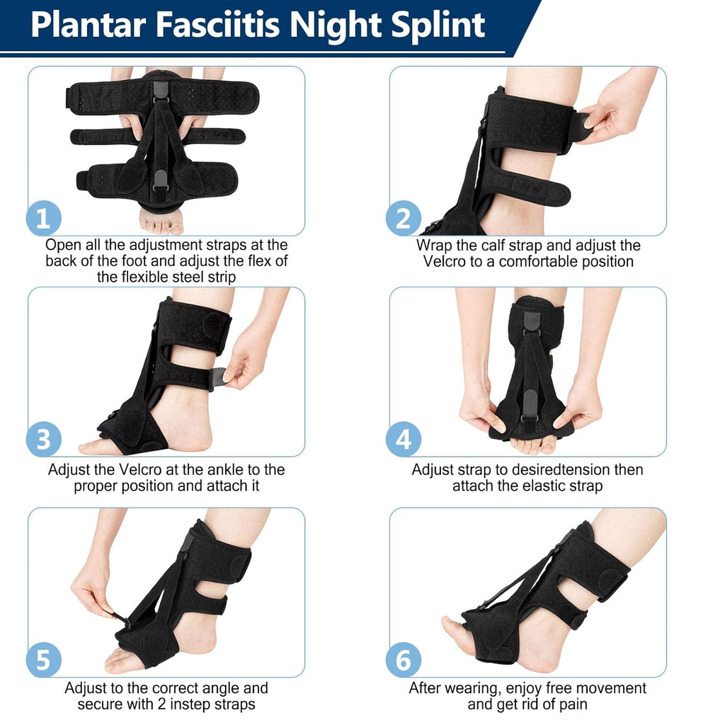 Férula nocturna para la fascitis plantar