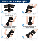 Férula nocturna para la fascitis plantar