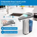 Dispensador Automático de Jabón para Platos Sin Contacto para Cocina y Baño