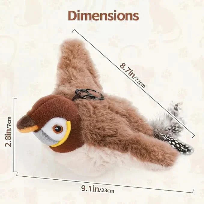 WHISKERFUN – Jouet en peluche interactif pour chats actifs